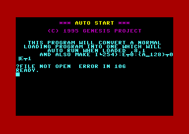 Auto Start screenshot